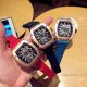 New Replica Richard Mille RM17-01 Watches Black Case White Rubber Strap (4)_th.jpg